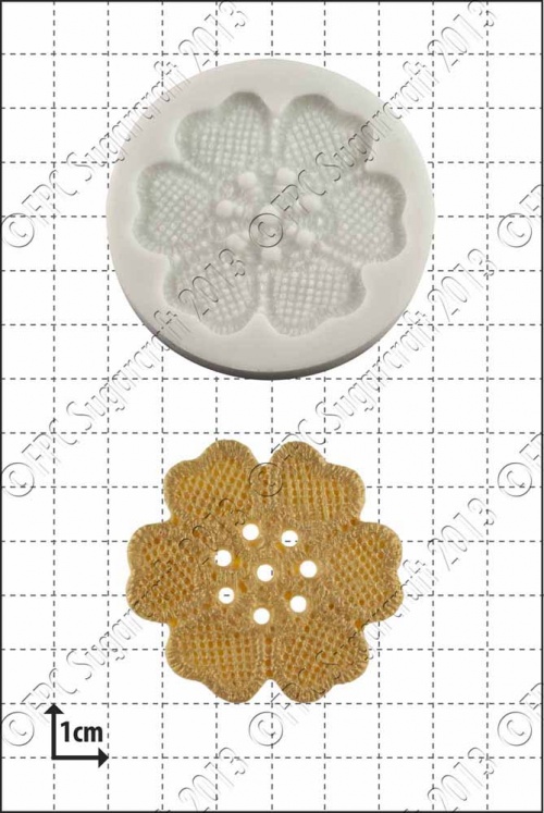 'Lace Rose' Silicone Mould